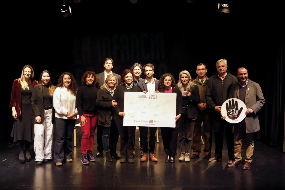 ''La infancia no se toca'' , Cedida