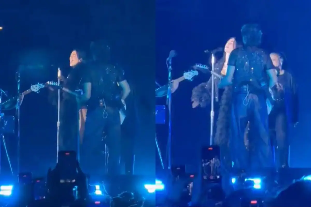 Dua Lipa este martes en el Estadio Nacional, Captura