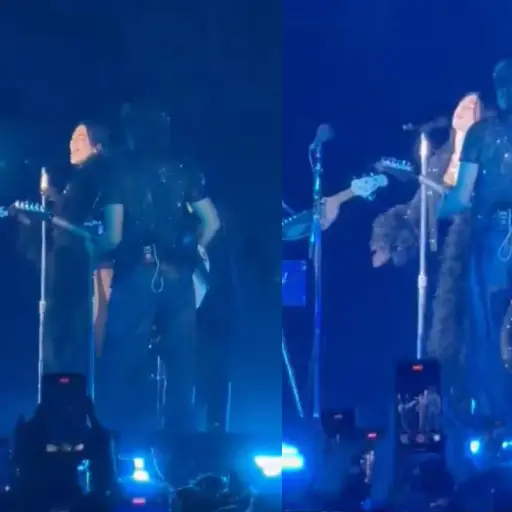 Dua Lipa este martes en el Estadio Nacional ,Captura