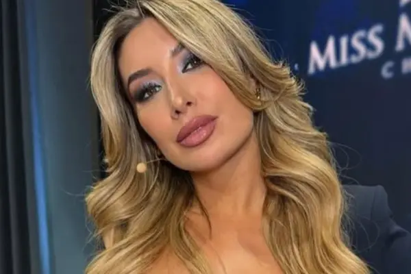 Camila Andrade en una de sus diversas apariciones en TV ,Instagram
