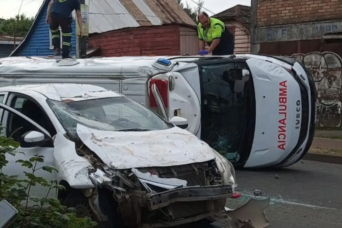 El hecho ocurrió en la esquina de Concepción con Chillán en Osorno, red X