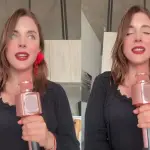 Camila Musante le cantó a sus seguidores, Captura