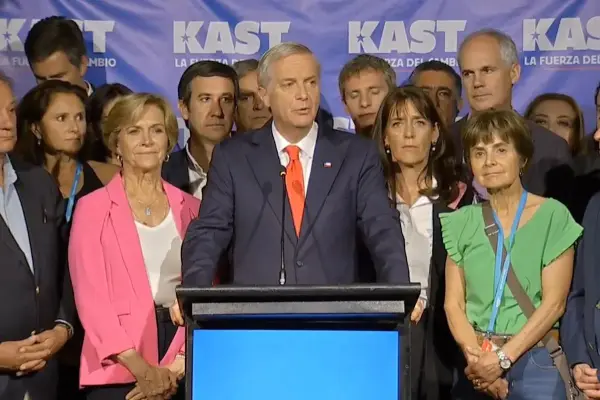 Evelyn Matthei y José Antonio Kast ,Captura de pantalla