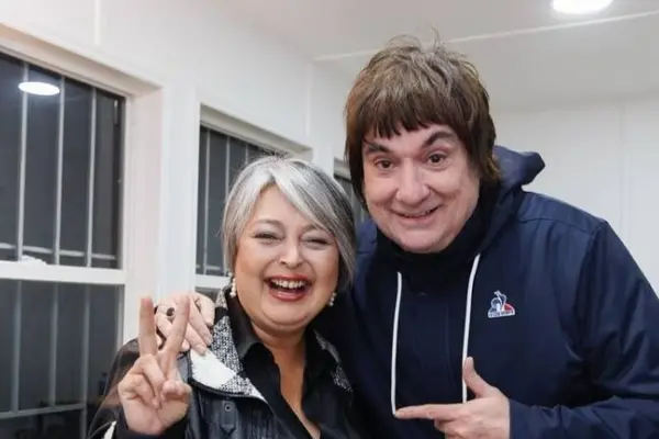 Jeannette Jara y Álvaro Henríquez ,Cedida