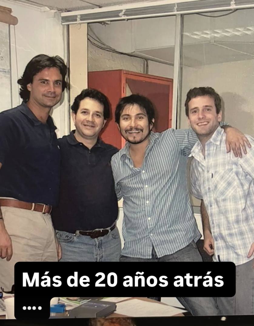 El recuerdo de Kramer con Camiroaga - Instagram