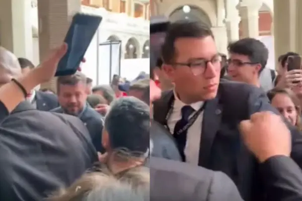 Así fue la caótica salida de Johannes Kaiser ,Captura