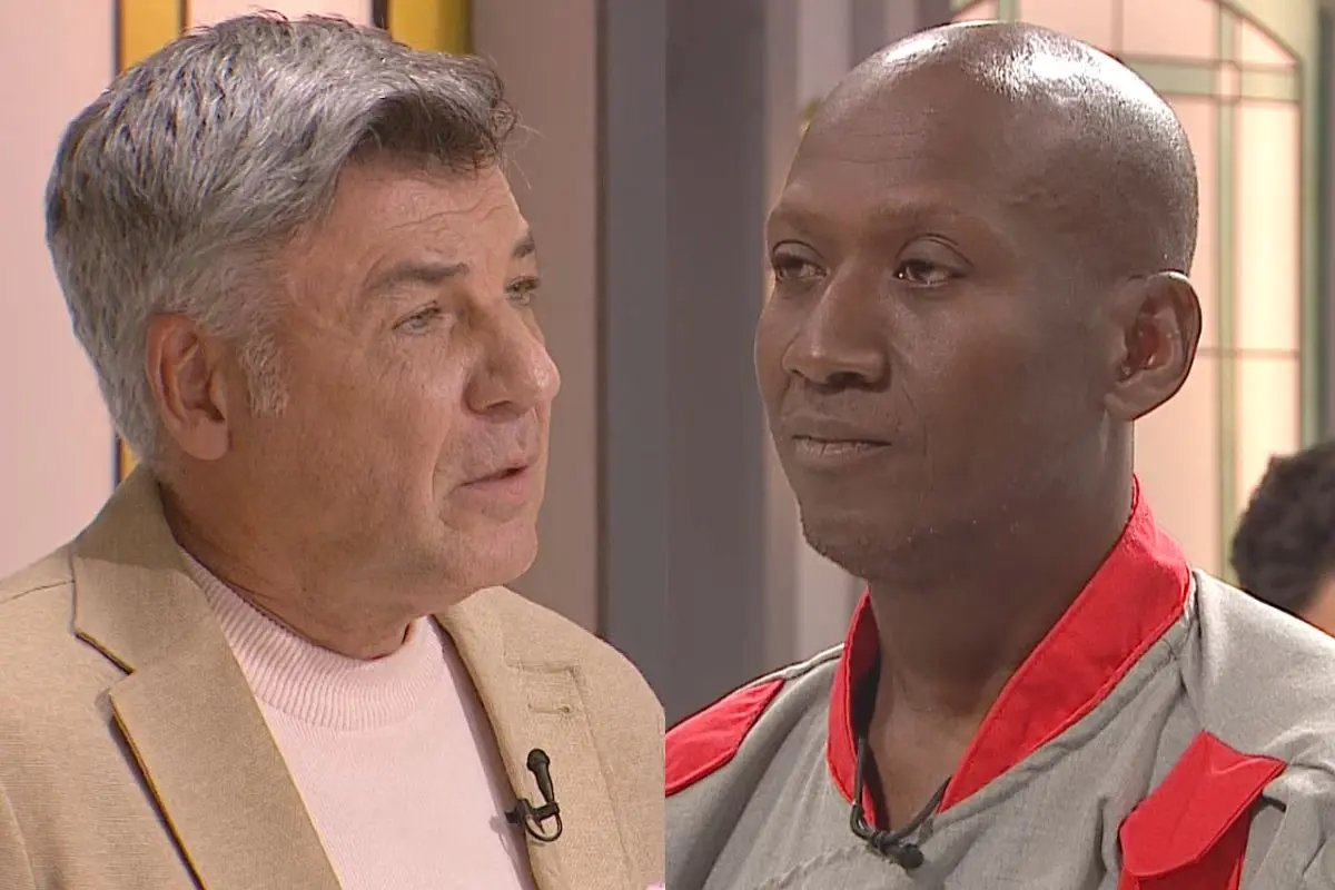 Maluco vivió un incómodo momento en El Internado, Captura