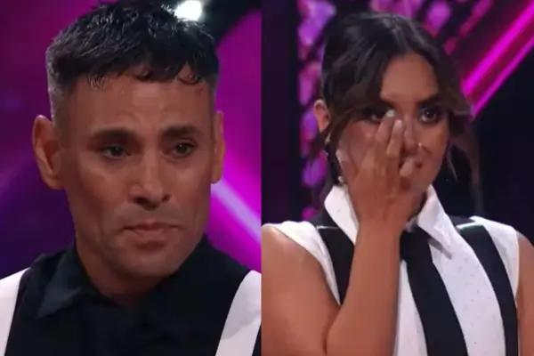 Claudio Valdivia y Daniela Muñoz se mostraron emocionados ,Captura