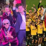 Los Vikings 5 no estuvieron presentes en los festejos de Coquimbo Unido, Redes sociales | Referencial