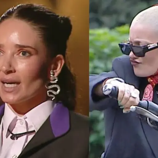 Camila Nash y Furia se dicen de todo en ''El Internado'' ,Captura | Mega