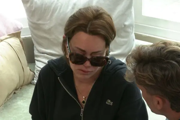 Daniella Campos durante sus últimos días en El Internado ,Captura