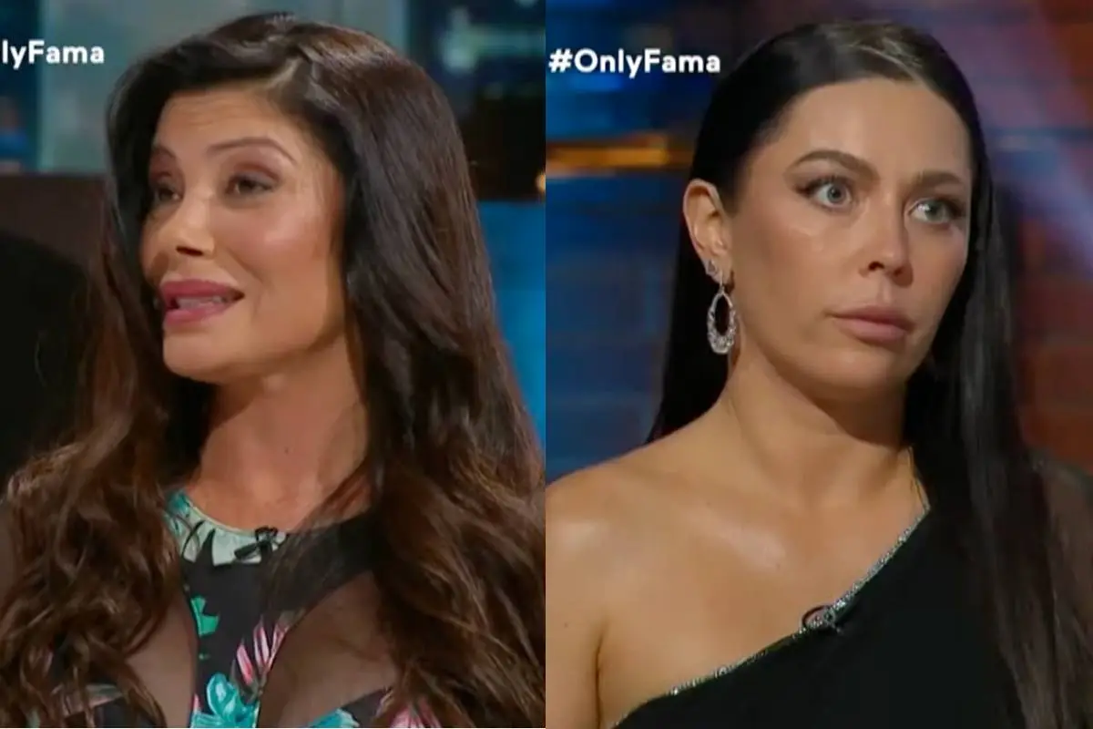 Roxana Muñoz y una impresionada Daniela Aránguiz, Captura de pantalla