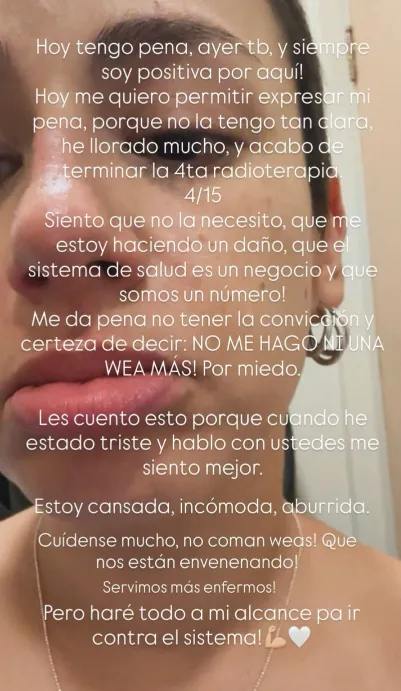 Historia de Karla Melo - Captura de pantalla