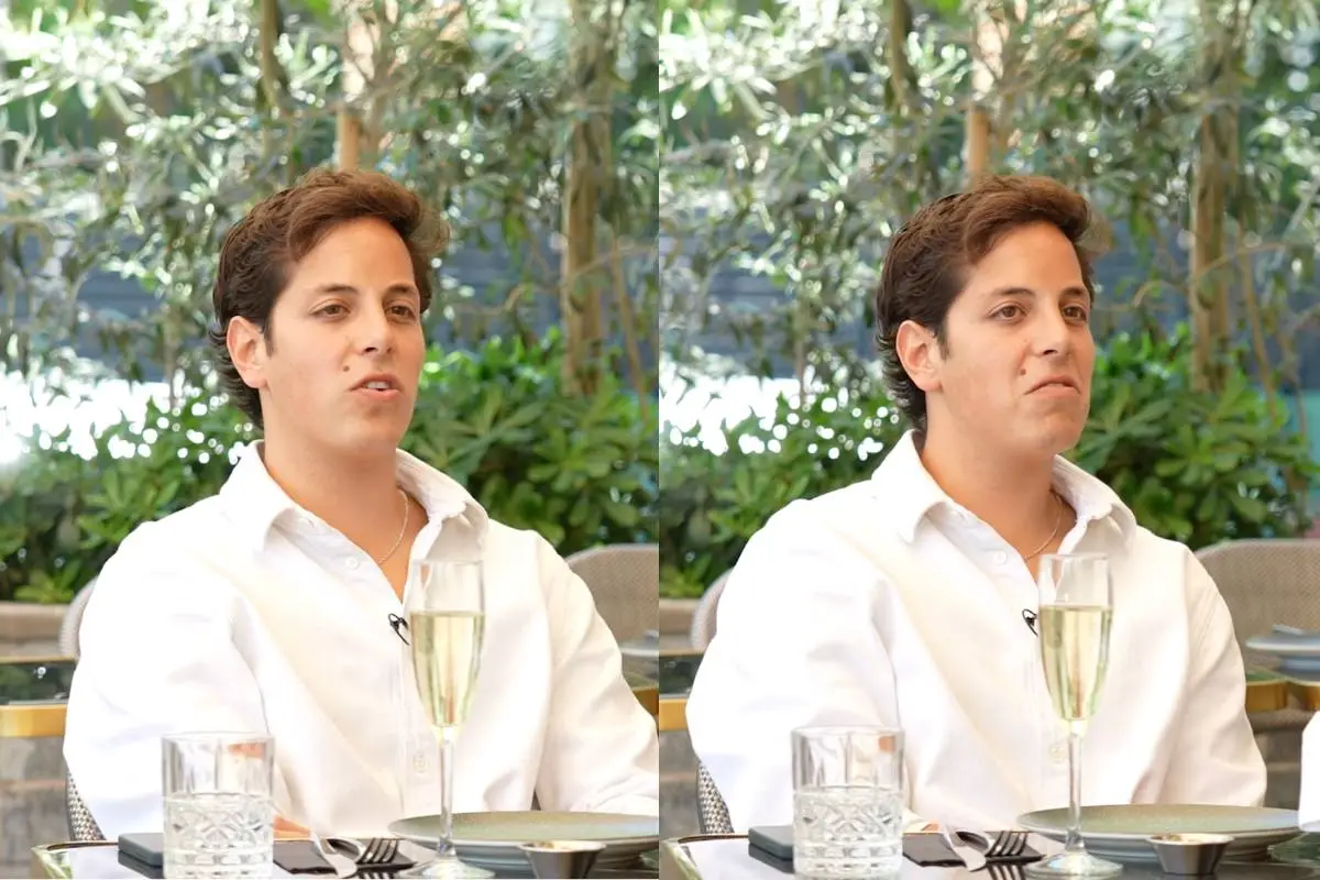 Máximo Bolocco en Sin Editar, Captura de pantalla