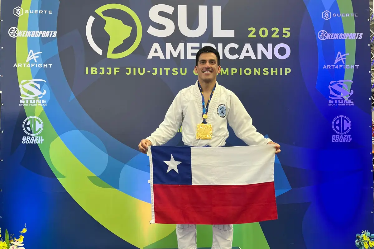 Francisco Sanhueza, campeón mundial de Jiu-jitsu, Cedida