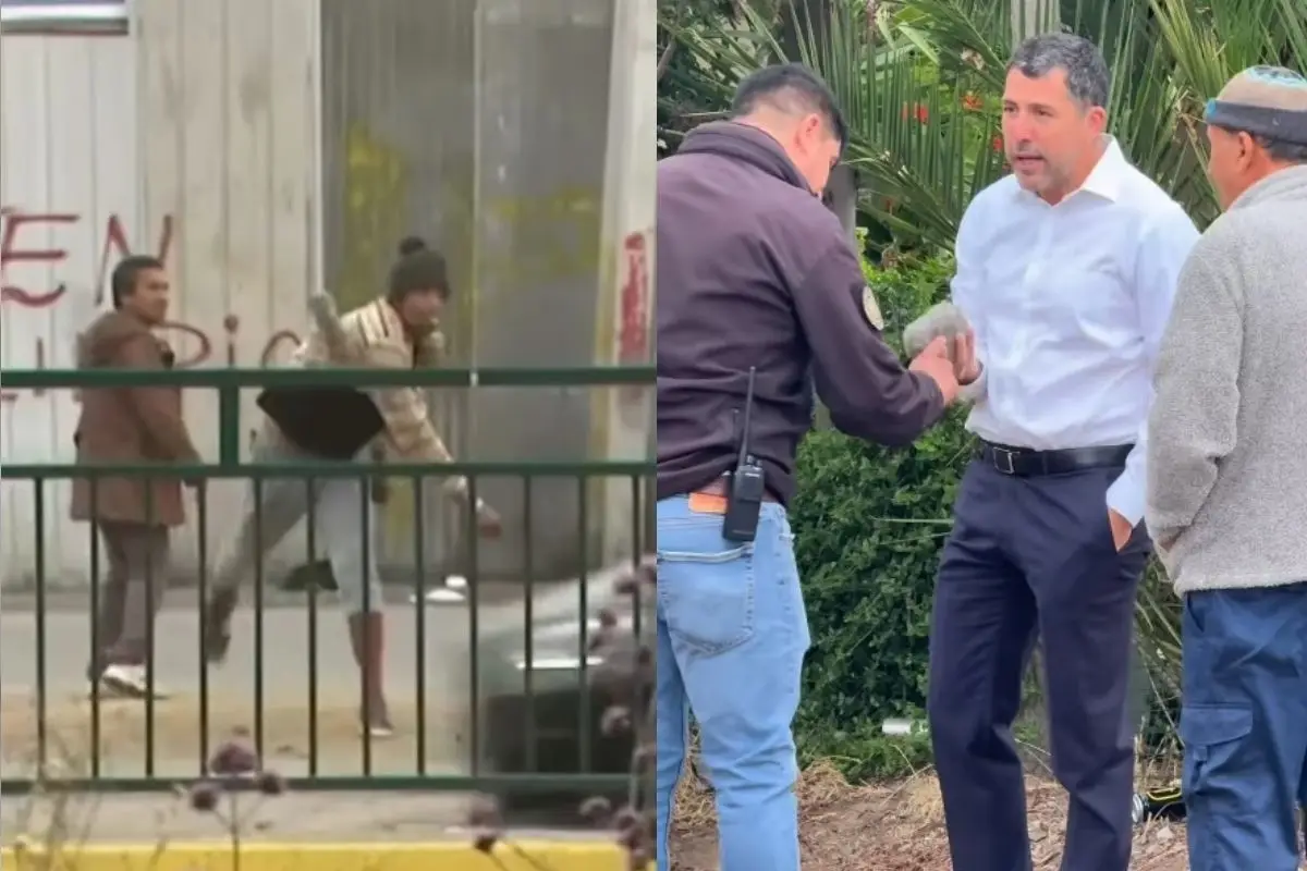 Daniel Reyes fue atacado mientras era entrevistado, Captura