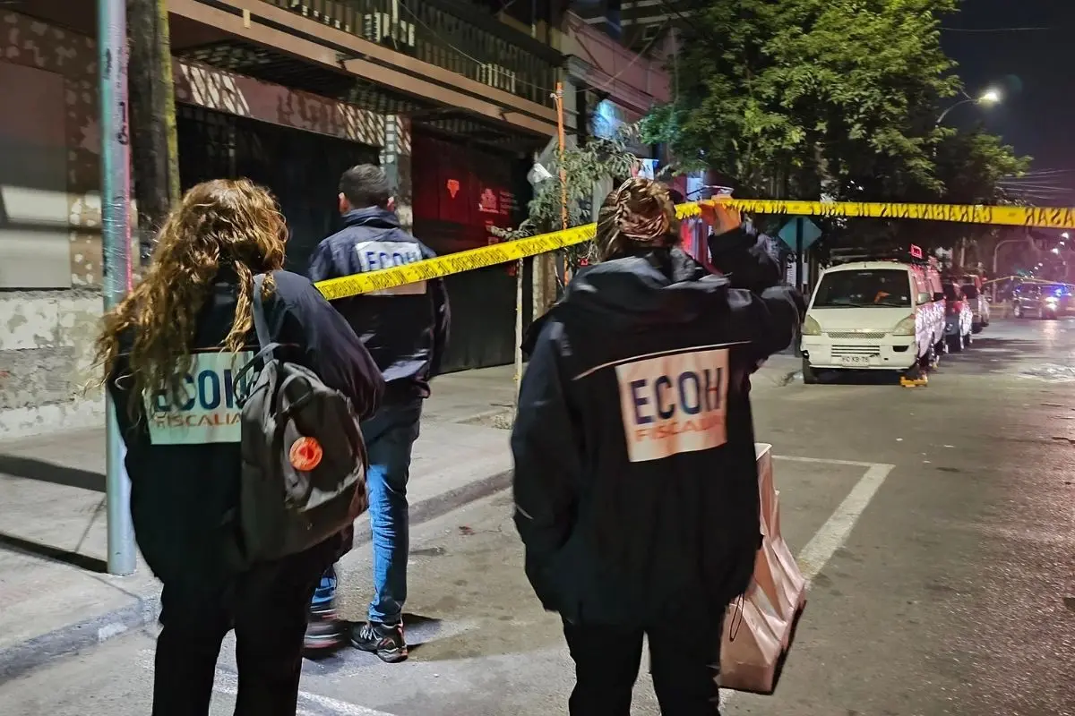 En la esquina de Santa Elena con Matta ocurrió el crimen, red X