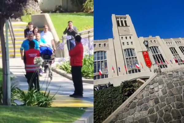 Estudiante universitario apuñaló a profesor en su oficina ,Redes sociales | X