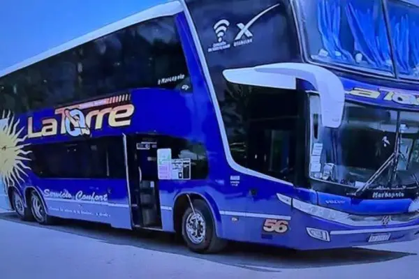Un bus con patente argentina sufrió encerrona ,Captura