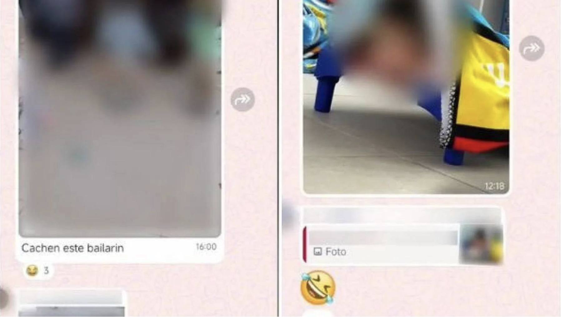 Parte de los chats de las parvularias - Captura de 24 Horas