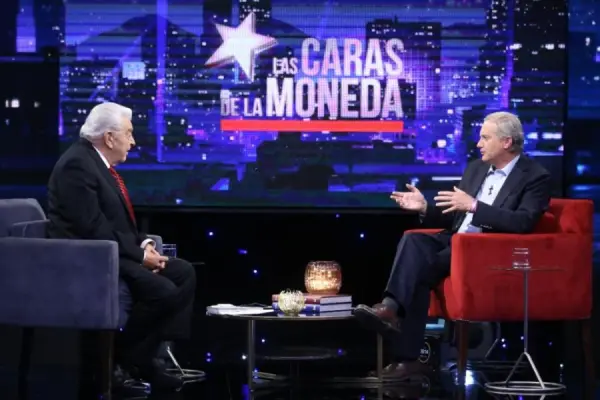 Don Francisco y José Antonio Kast en 2021 ,red X