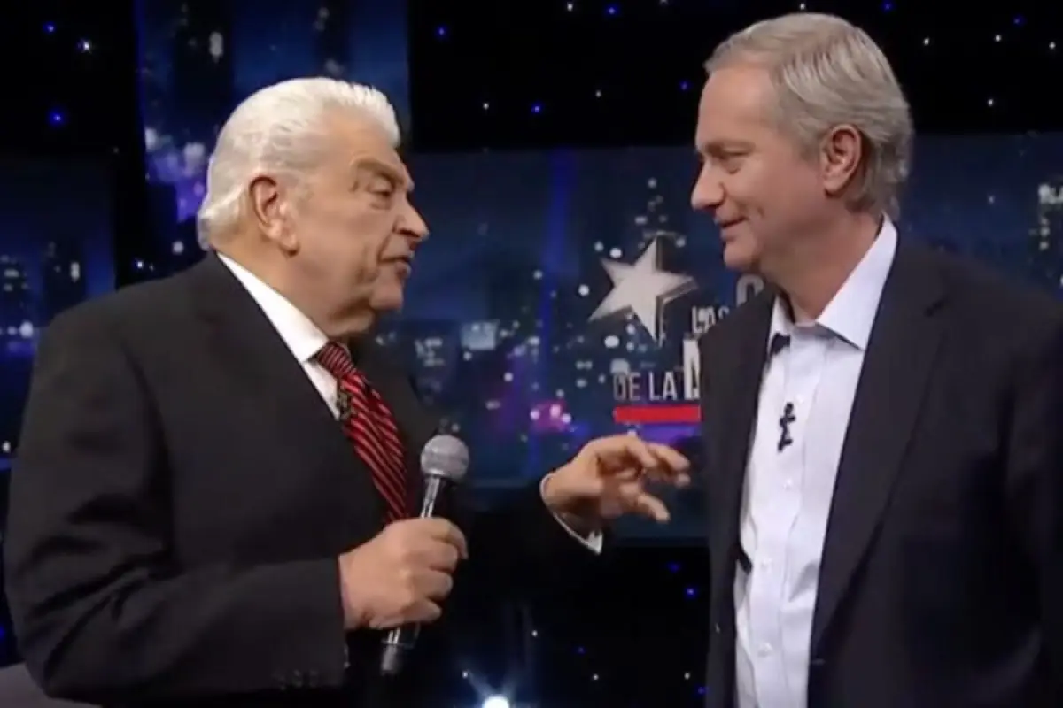 Don Francisco y José Antonio Kast en 2021, red X