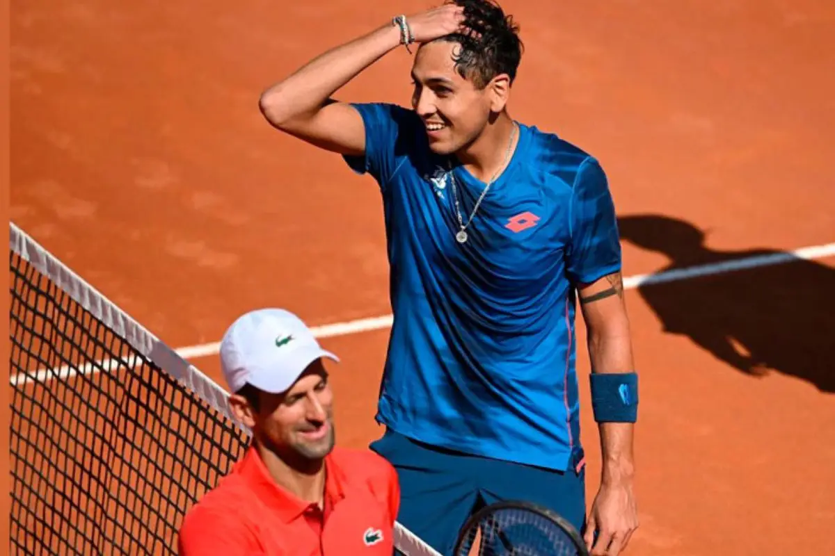 Tabilo ha derrotado en dos oportunidades a Djokovic, red X