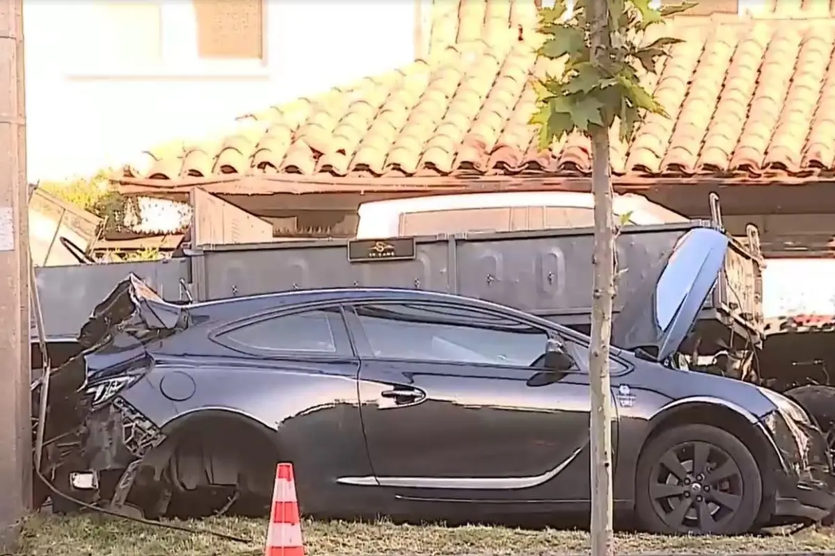 Violento accidente vehicular se registró en Vitacura, red X