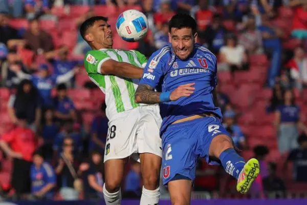O'Higgins y la U se enfrentan en Rancagua ,red X
