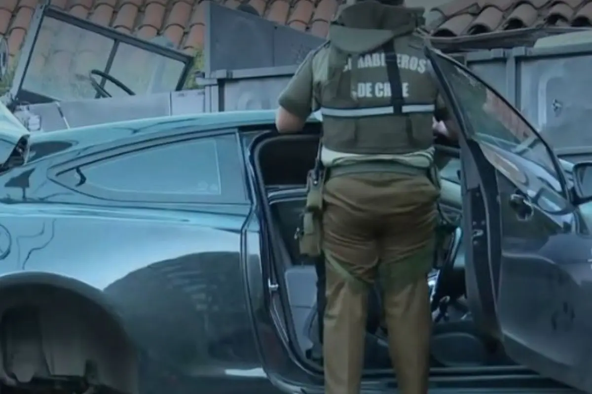 Carabinero fue detenido tras grave accidente en Vitacura, Captura