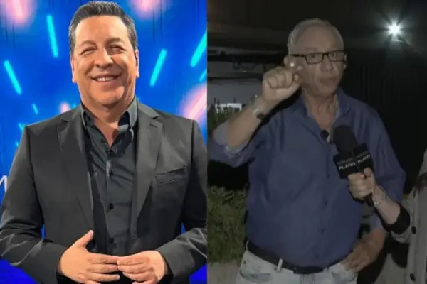 Mauricio Israel reaccionó con furia en televisión ,Captura