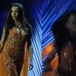 Miss Jamaica cayó desde la pasarela, Captura