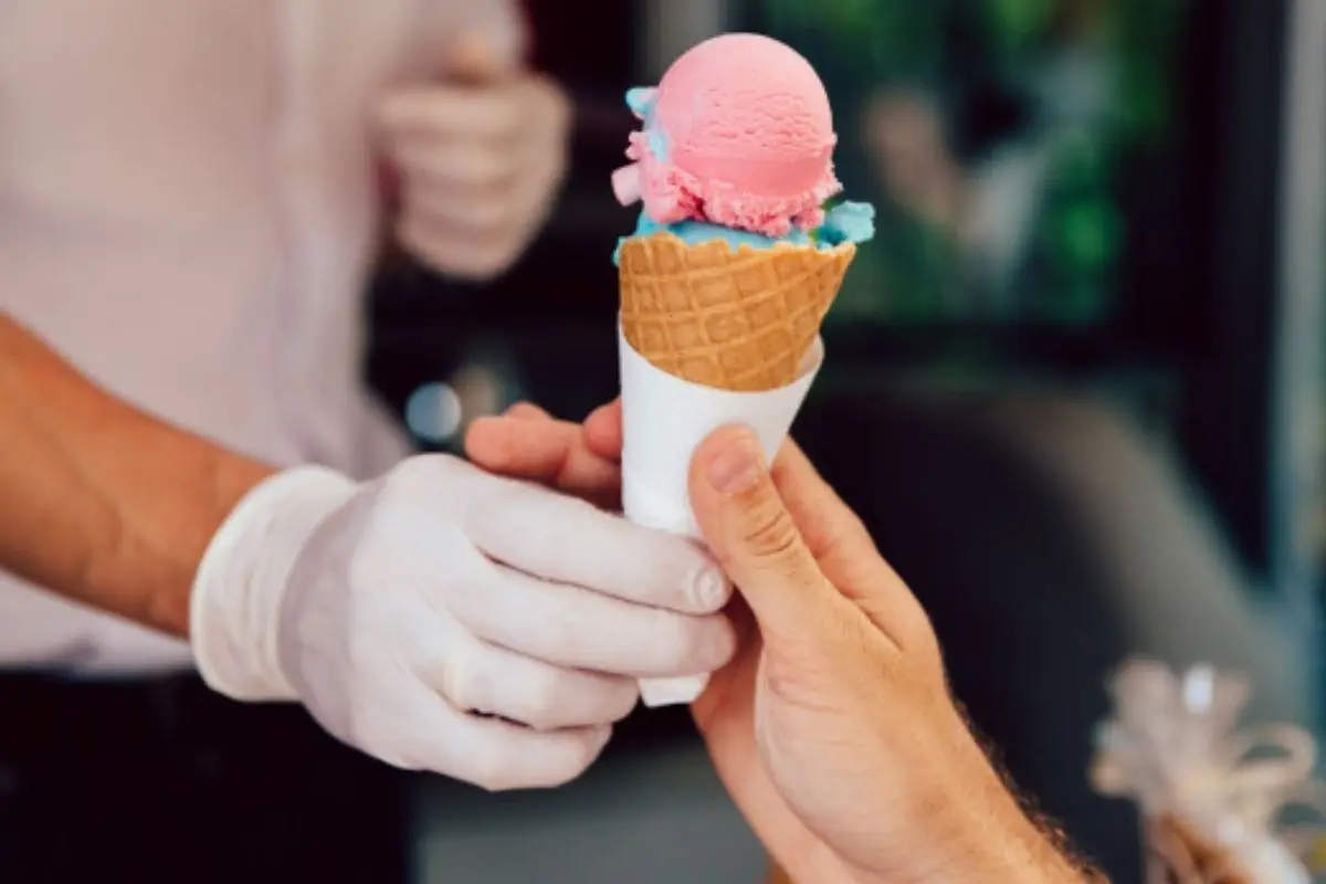 Helados para jornadas de calor, red X