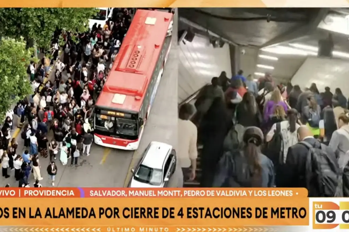 Metro de Santiago , Canal 13