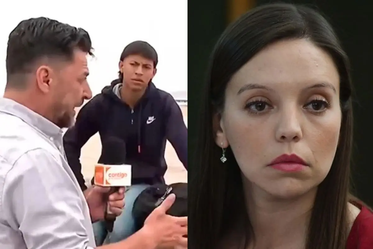 Rafael Cavada en la frontera de Chile y Perú, red X