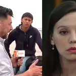 Rafael Cavada en la frontera de Chile y Perú, red X