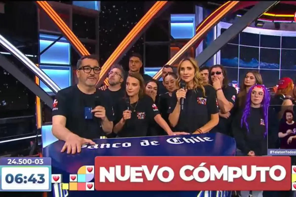 Eduardo Fuentes hace urgente llamado en pleno desarrollo de la Teletón, Captura | Teletón 