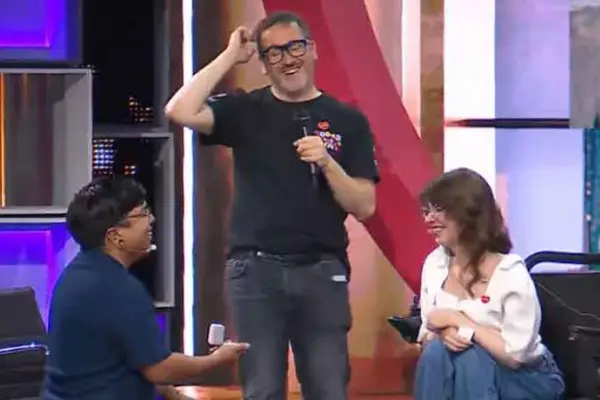 Propuesta de matrimonio en vivo durante la Teletón 2025 ,Captura | Teletón