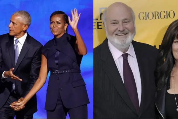 Familia Obama y familia Rob Reiner ,EFE