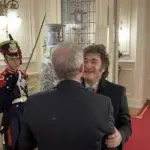 El encuentro entre Kast y Milei en la Casa Rosada, Captura 