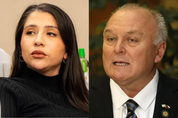 Consuelo Veloso y Miguel Ángel Becker ,Archivo