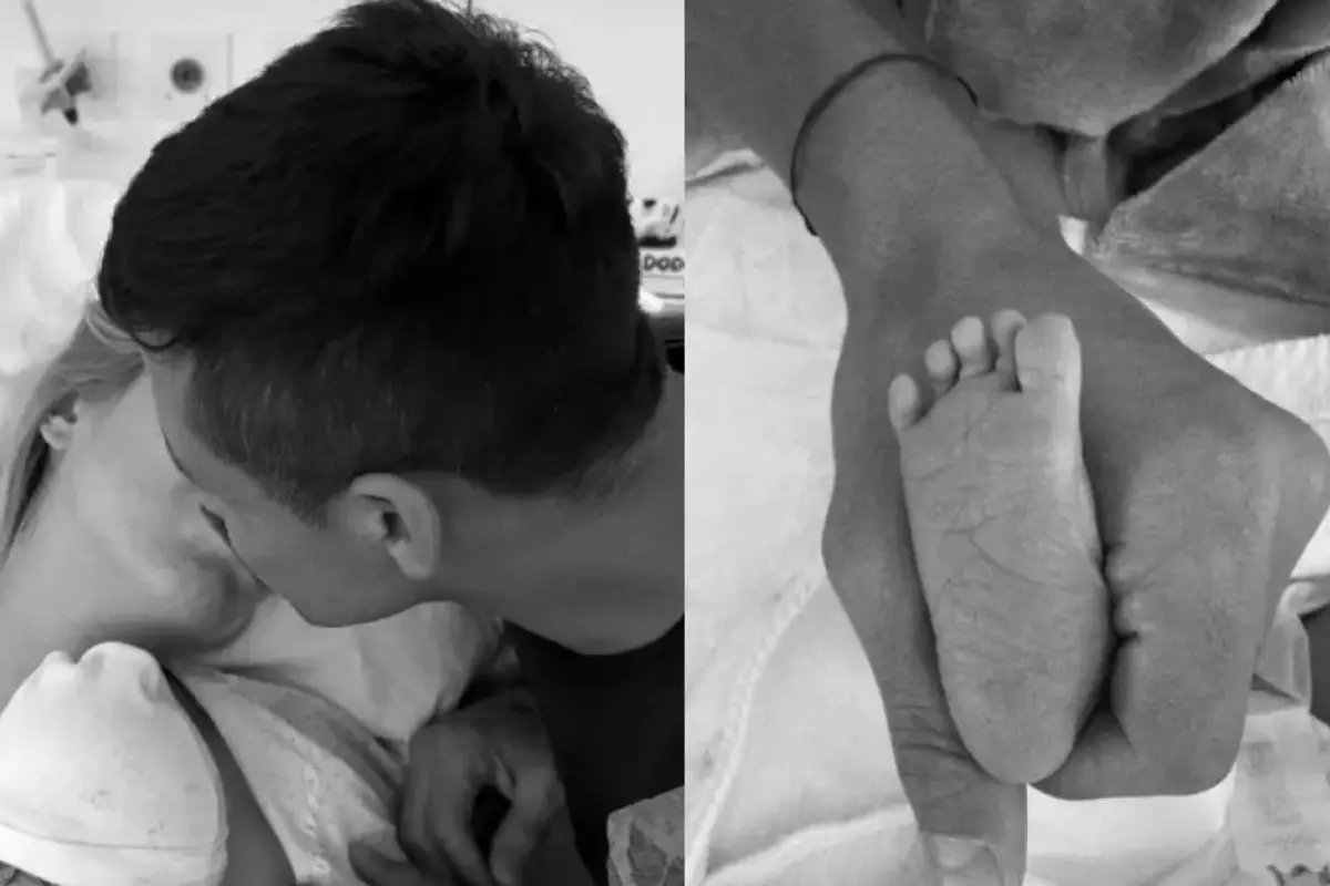 Nació la guagua maravilla: Alexis Sánchez y Alexandra Litvinova confirmaron la noticia con romántico beso , Instagram | Alexandra Litvinova