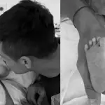 Nació la guagua maravilla: Alexis Sánchez y Alexandra Litvinova confirmaron la noticia con romántico beso , Instagram | Alexandra Litvinova