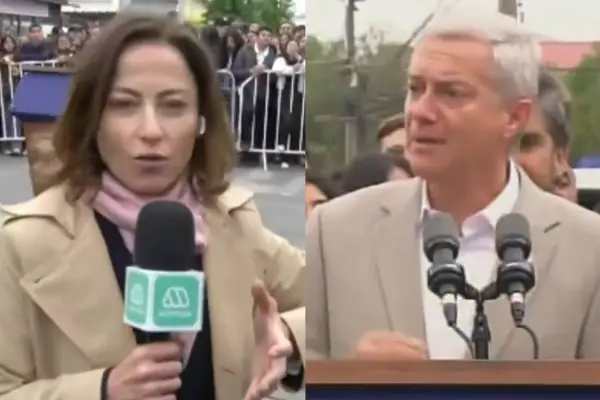 Constanza Santa María fue abucheada y Kast salió a ''defenderla'' ,Captura | Mega