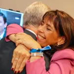 María Pía Adriazola junto a José Antonio Kast, red X