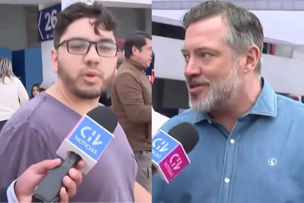 Altercado con Sebastián Sichel ,Captura de pantalla