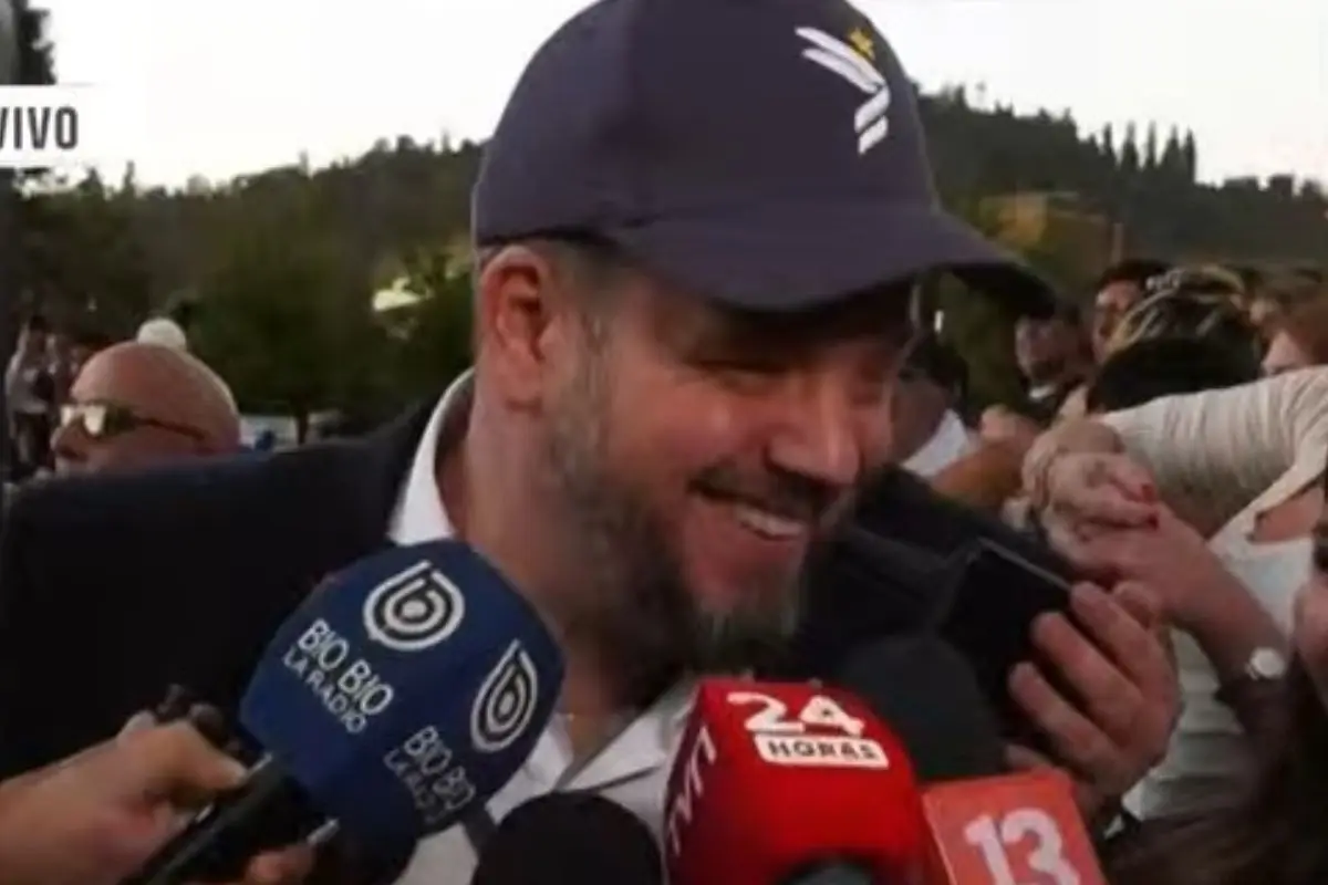 Johannes Kaiser celebró el triunfo de Kast en Providencia, Captura