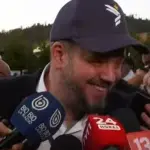 Johannes Kaiser celebró el triunfo de Kast en Providencia, Captura