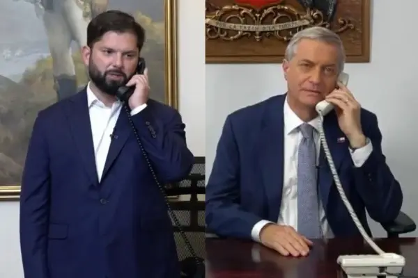 Boric felicitó al Presidente electo ,Captura