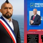 Arturo Vidal votó por primera vez por un Presidente, Captura